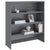 Top for Highboard"HAMAR" Dark Grey 90x30x100cm Solid Wood Pine