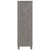 Book Cabinet Light Grey 85x35x112 cm Solid Wood Pine