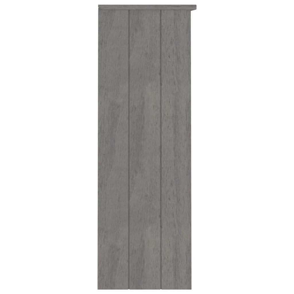 Top for Highboard"HAMAR" Light Grey 85x35x100cm Solid Wood Pine