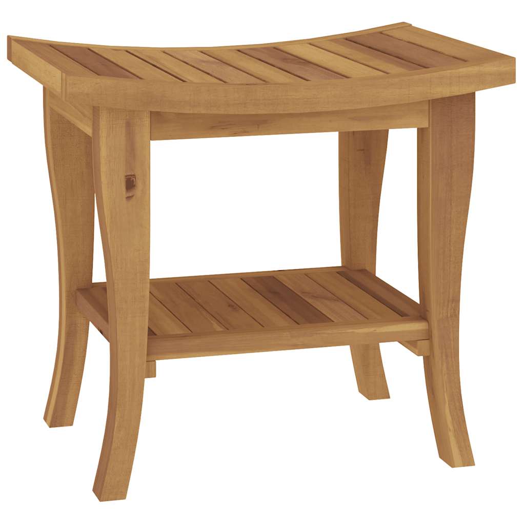 Bathroom Side Table 50x35x45 cm Solid Wood Teak