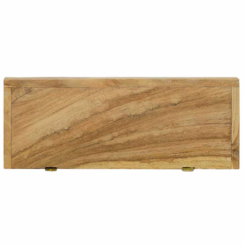 Wall Shelves 2 pcs 40x15x4 cm Solid Wood Teak