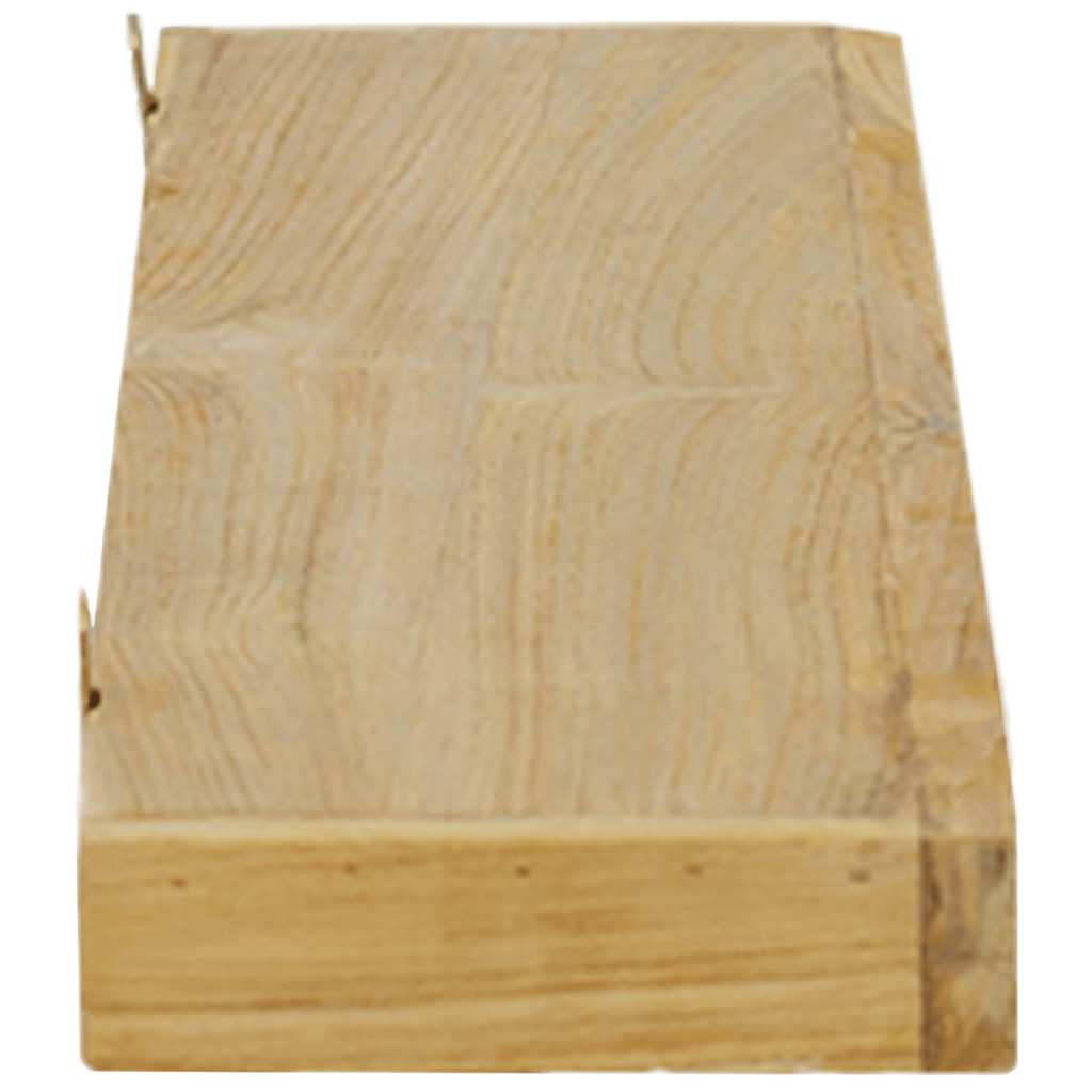 Wall Shelves 2 pcs 90x15x4 cm Solid Wood Teak