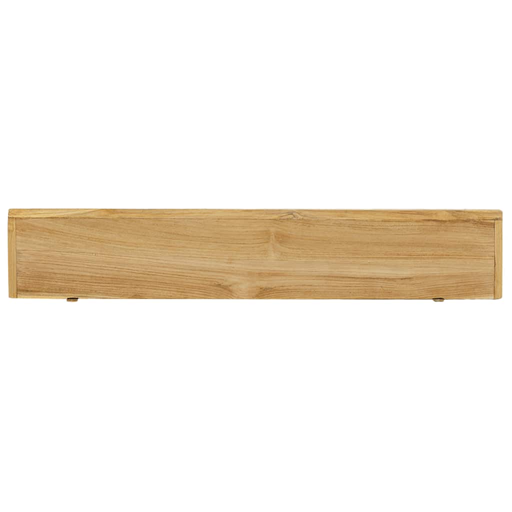 Wall Shelves 2 pcs 90x15x4 cm Solid Wood Teak