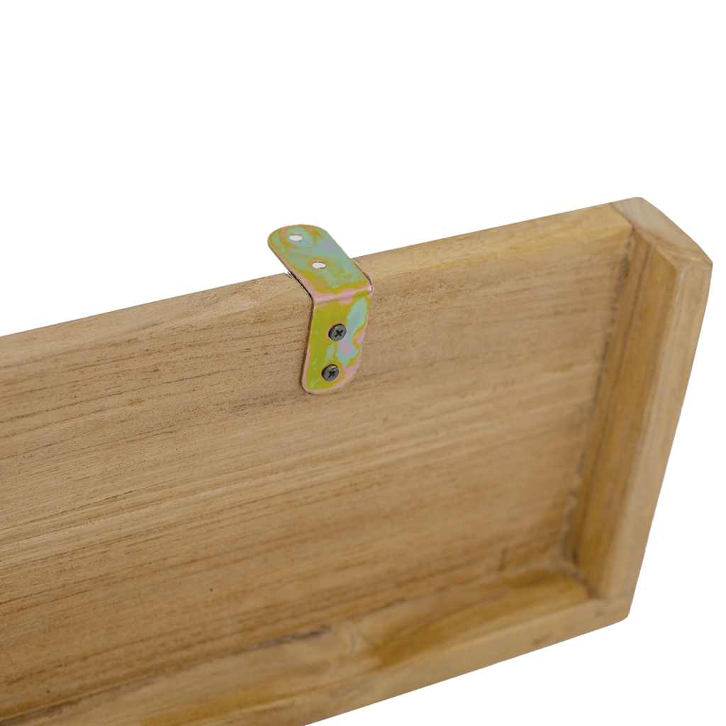 Wall Shelves 2 pcs 90x15x4 cm Solid Wood Teak