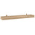 Wall Shelves 2 pcs 110x15x4 cm Solid Wood Teak