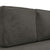 Chaise Lounge with Cushions and Bolster Dark Grey Velvet