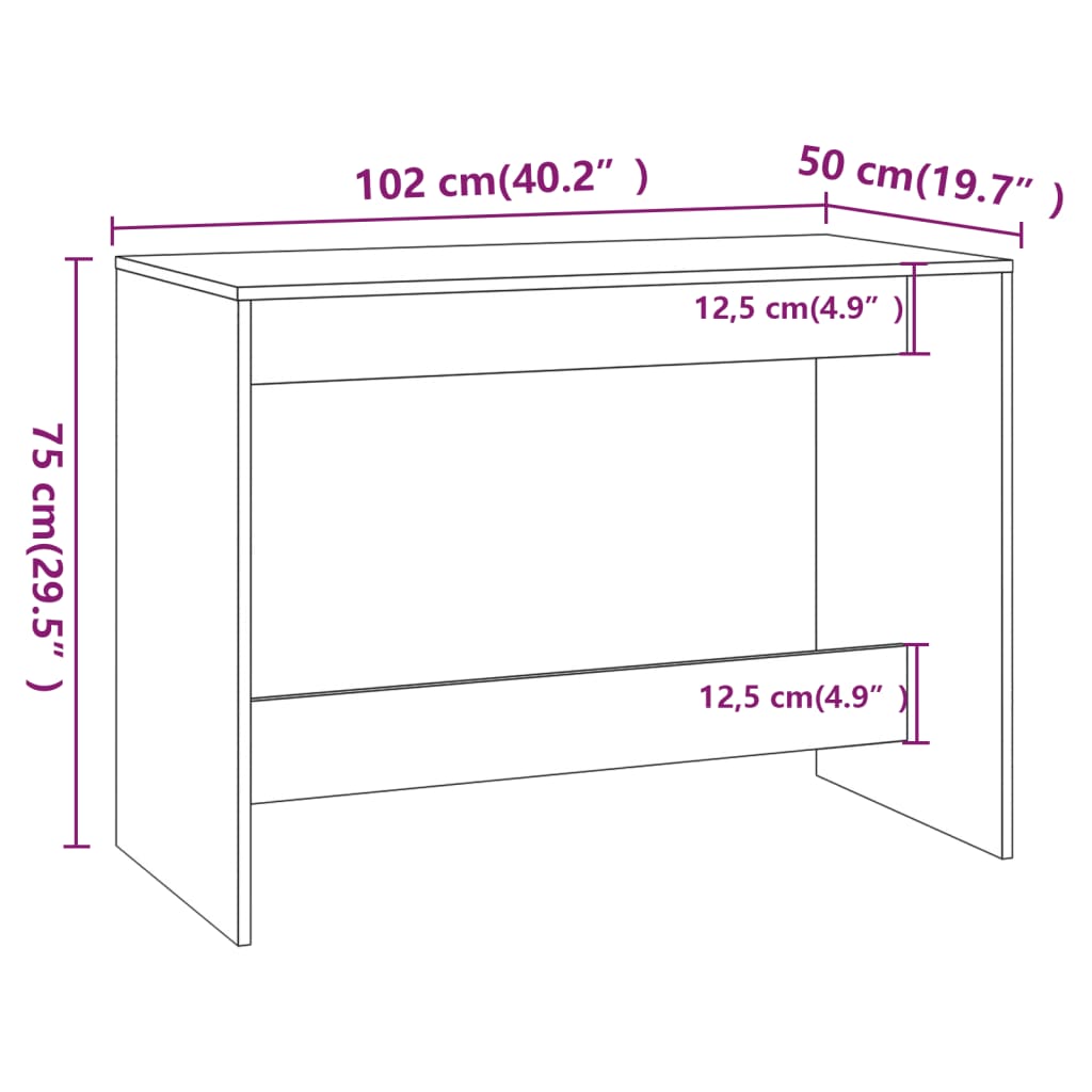 3 Piece Dining Set White Engineered Wood