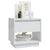 Bedside Cabinets 2 pcs High Gloss White 45x34x44 cm Engineered Wood