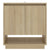 Sideboard Sonoma Oak 70x41x75 cm Engineered Wood