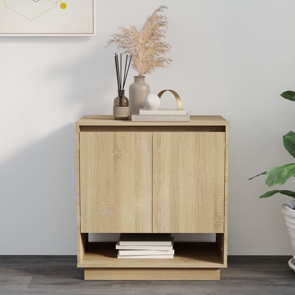 Sideboard Sonoma Oak 70x41x75 cm Engineered Wood