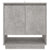 Sideboard Concrete Grey 70x41x75 cm Engineered Wood