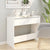 Console Table White 89x41x76.5 cm Engineered Wood