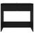 Console Table Black 89x41x76.5 cm Engineered Wood