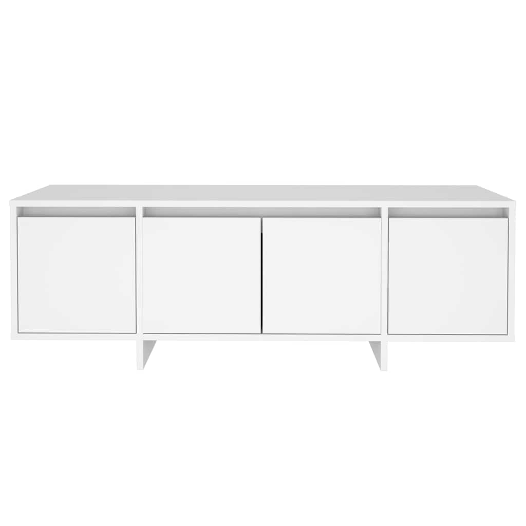 TV Cabinet White 120x30x40.5 cm Engineered Wood