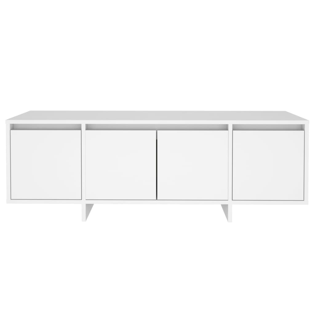 TV Cabinet White 120x30x40.5 cm Engineered Wood