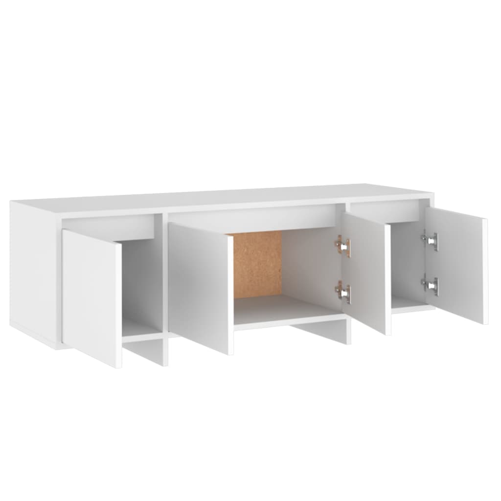 TV Cabinet White 120x30x40.5 cm Engineered Wood