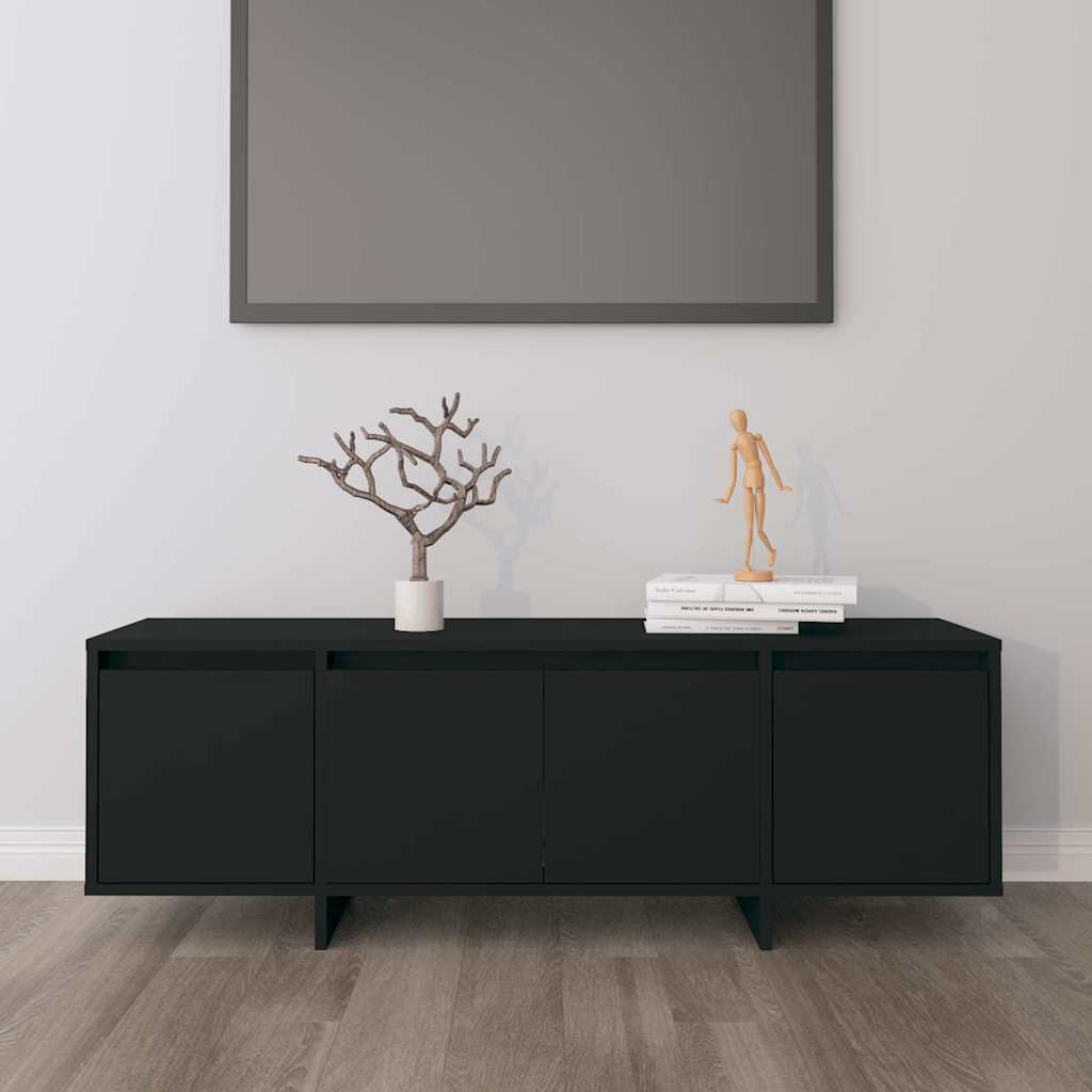 TV Cabinet Black 120x30x40.5 cm Engineered Wood