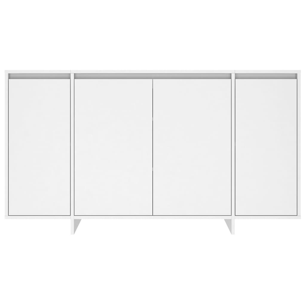 Sideboard White 135x41x75 cm Engineered Wood