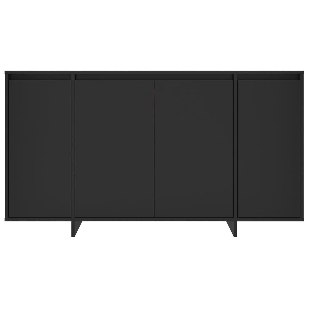 Sideboard Black 135x41x75 cm Engineered Wood