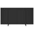 Sideboard Black 135x41x75 cm Engineered Wood