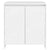 Sideboard White 70x41x75 cm Engineered Wood