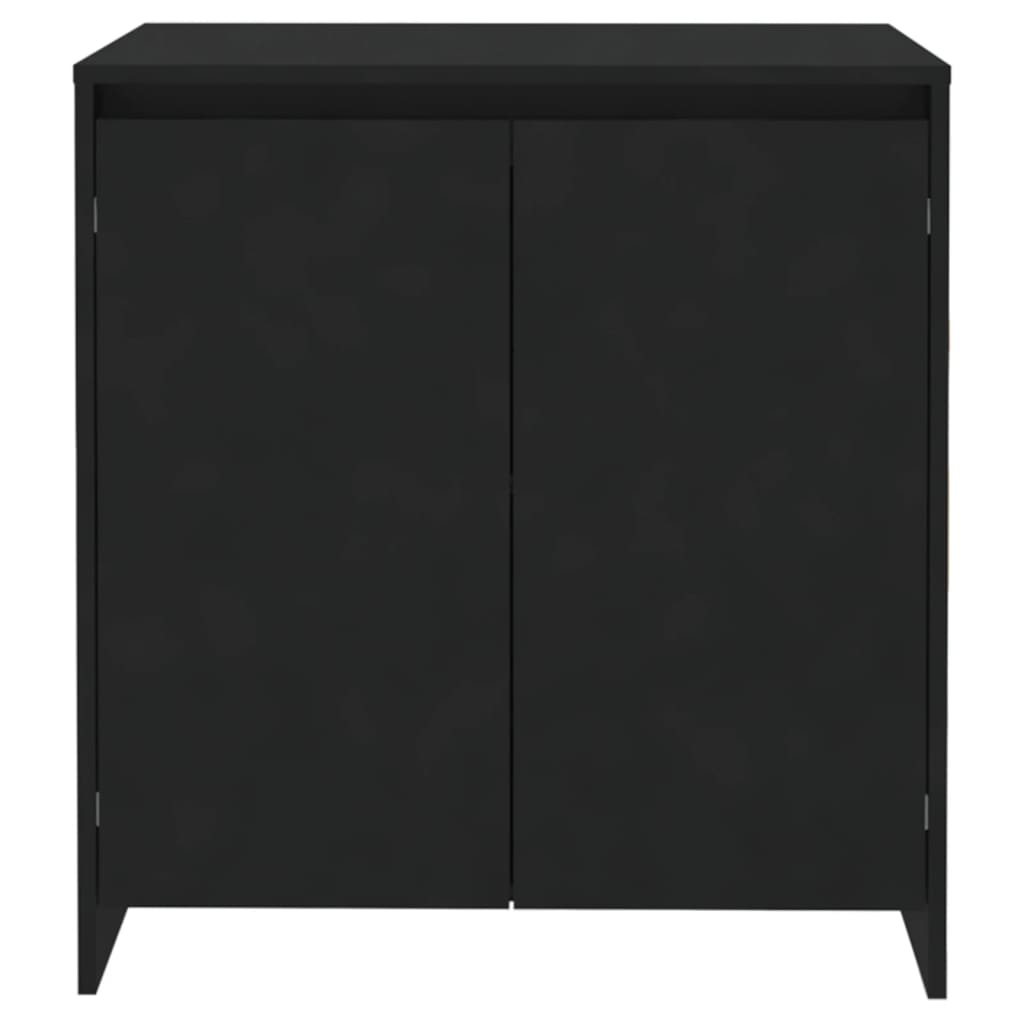 Sideboard Black 70x41x75 cm Engineered Wood