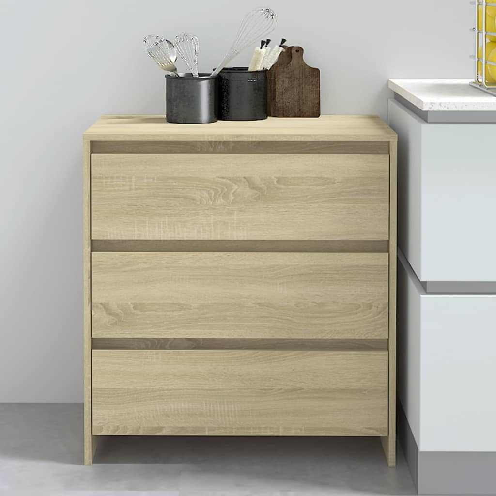 Sideboard Sonoma Oak 70x41x75 cm Engineered Wood