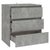 Sideboard Concrete Grey 70x41x75 cm Engineered Wood