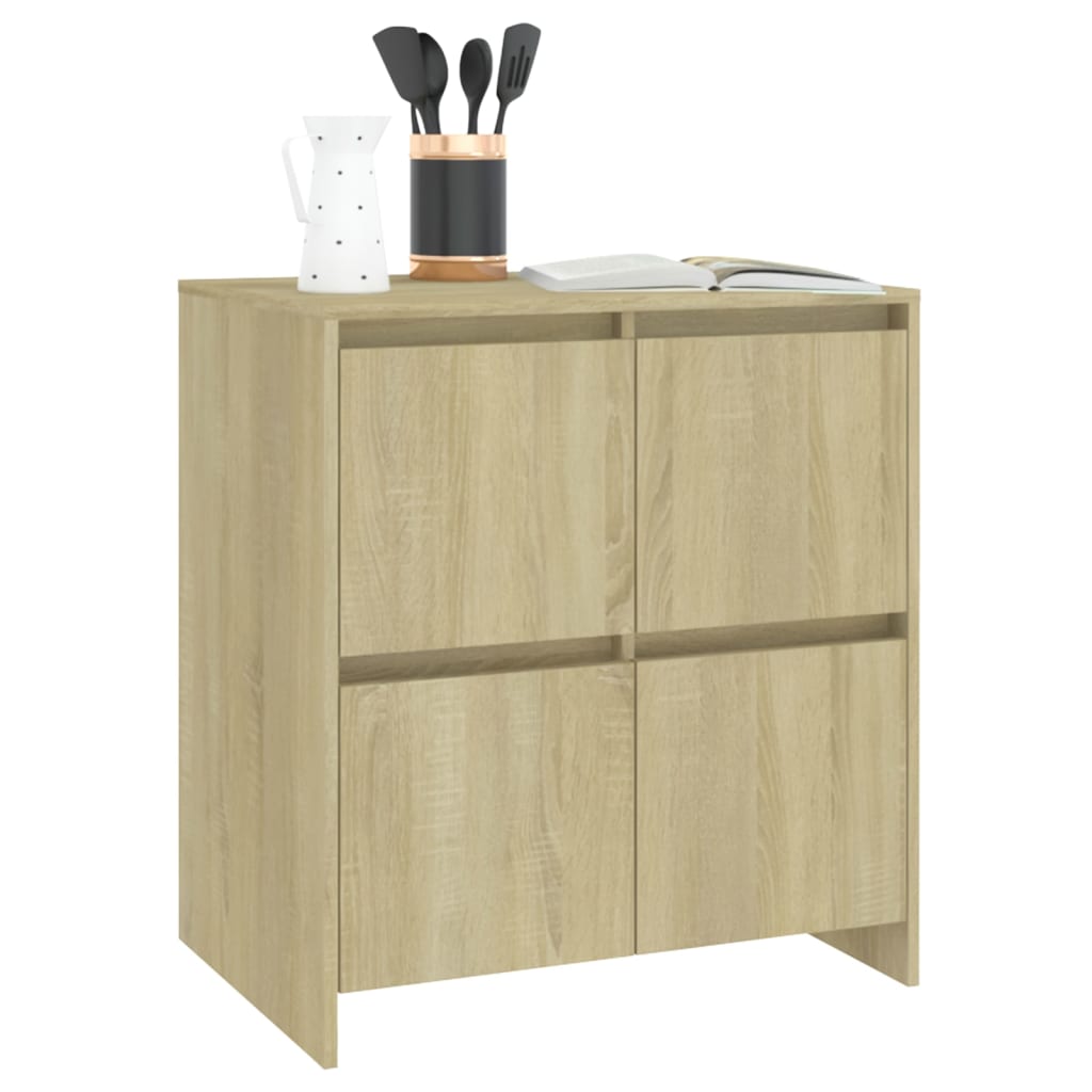 Sideboard Sonoma Oak 70x41x75 cm Engineered Wood