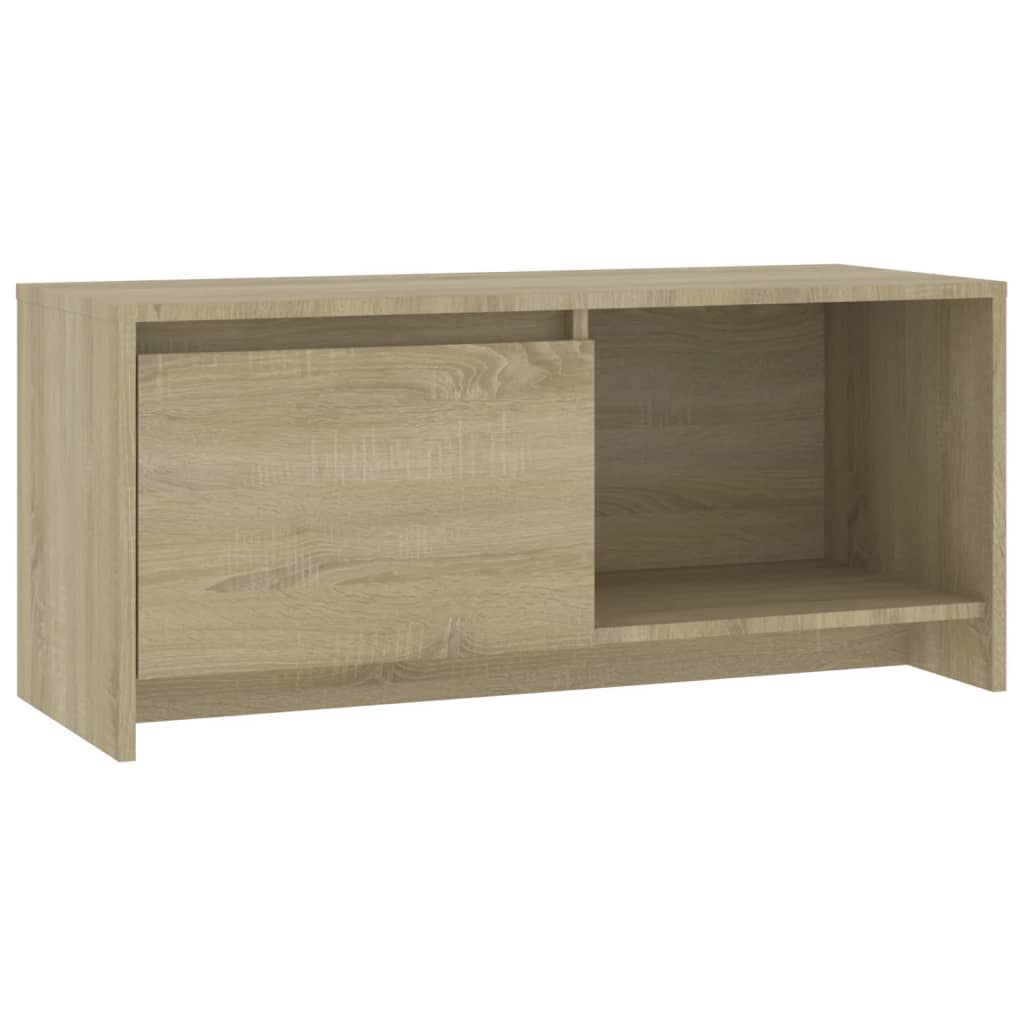 TV Cabinet Sonoma Oak 90x35x40 cm Engineered Wood