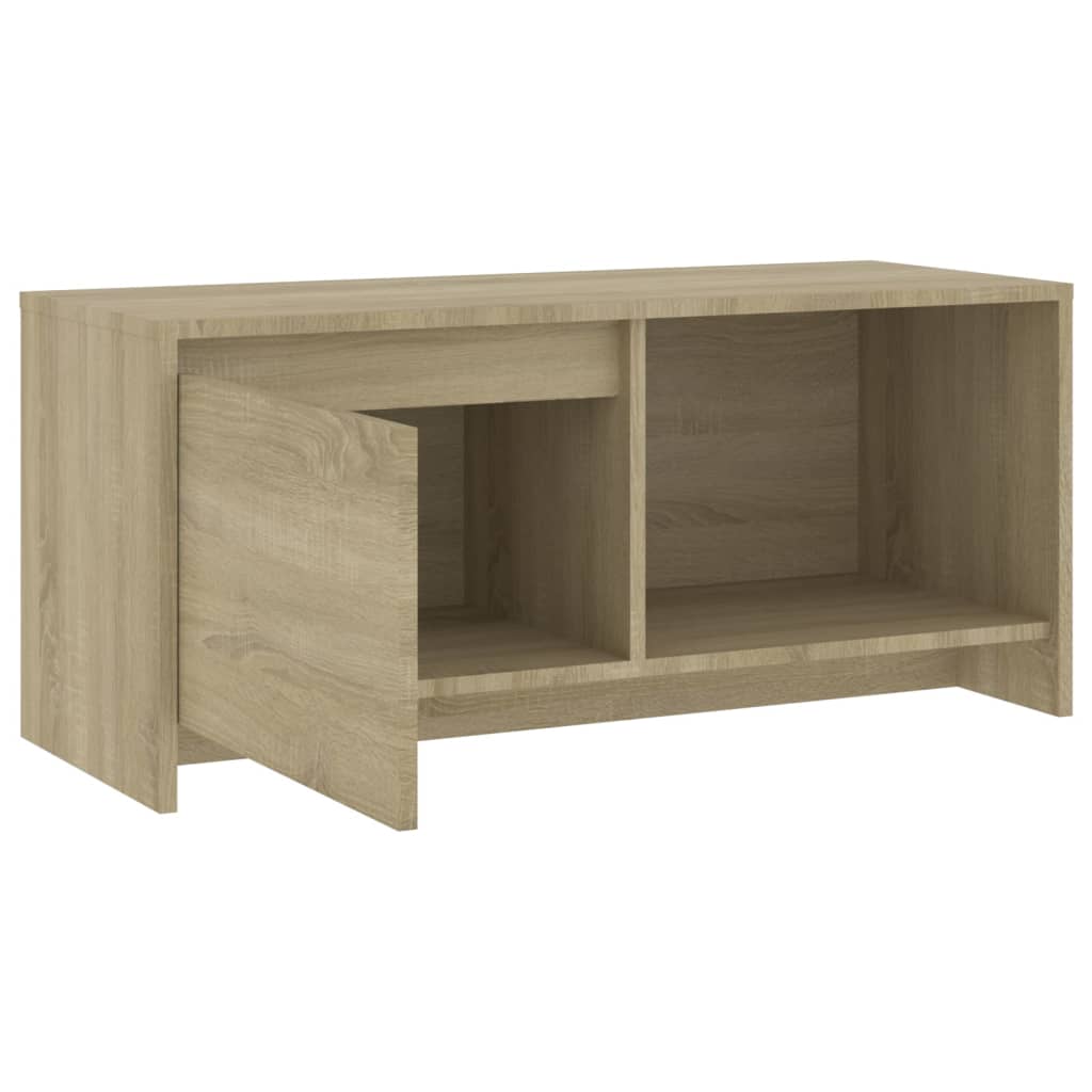 TV Cabinet Sonoma Oak 90x35x40 cm Engineered Wood