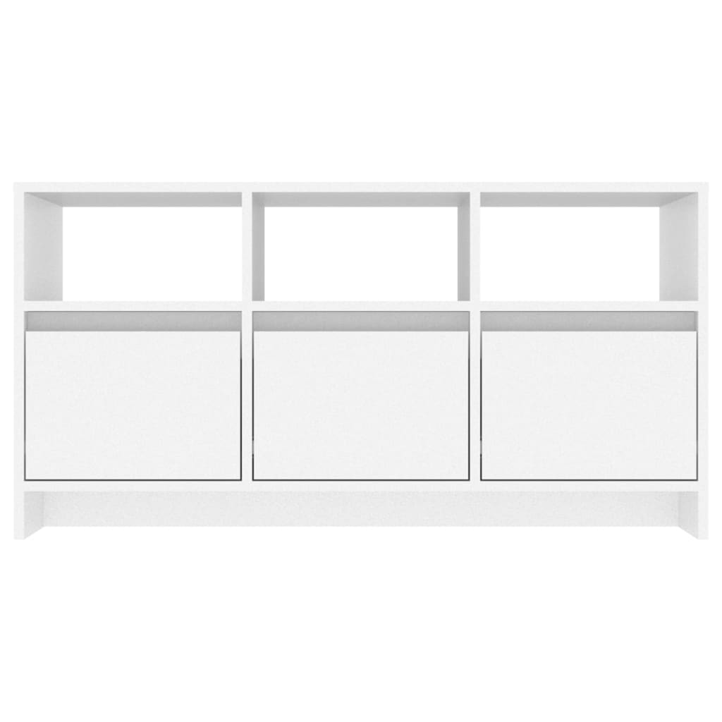 TV Cabinet White 102x37.5x52.5 cm Engineered Wood