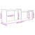TV Cabinet Black 146.5x35x50 cm Engineered Wood