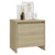 Bedside Cabinet Sonoma Oak 45x34x44.5 cm Engineered Wood