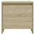 Bedside Cabinet Sonoma Oak 45x34x44.5 cm Engineered Wood