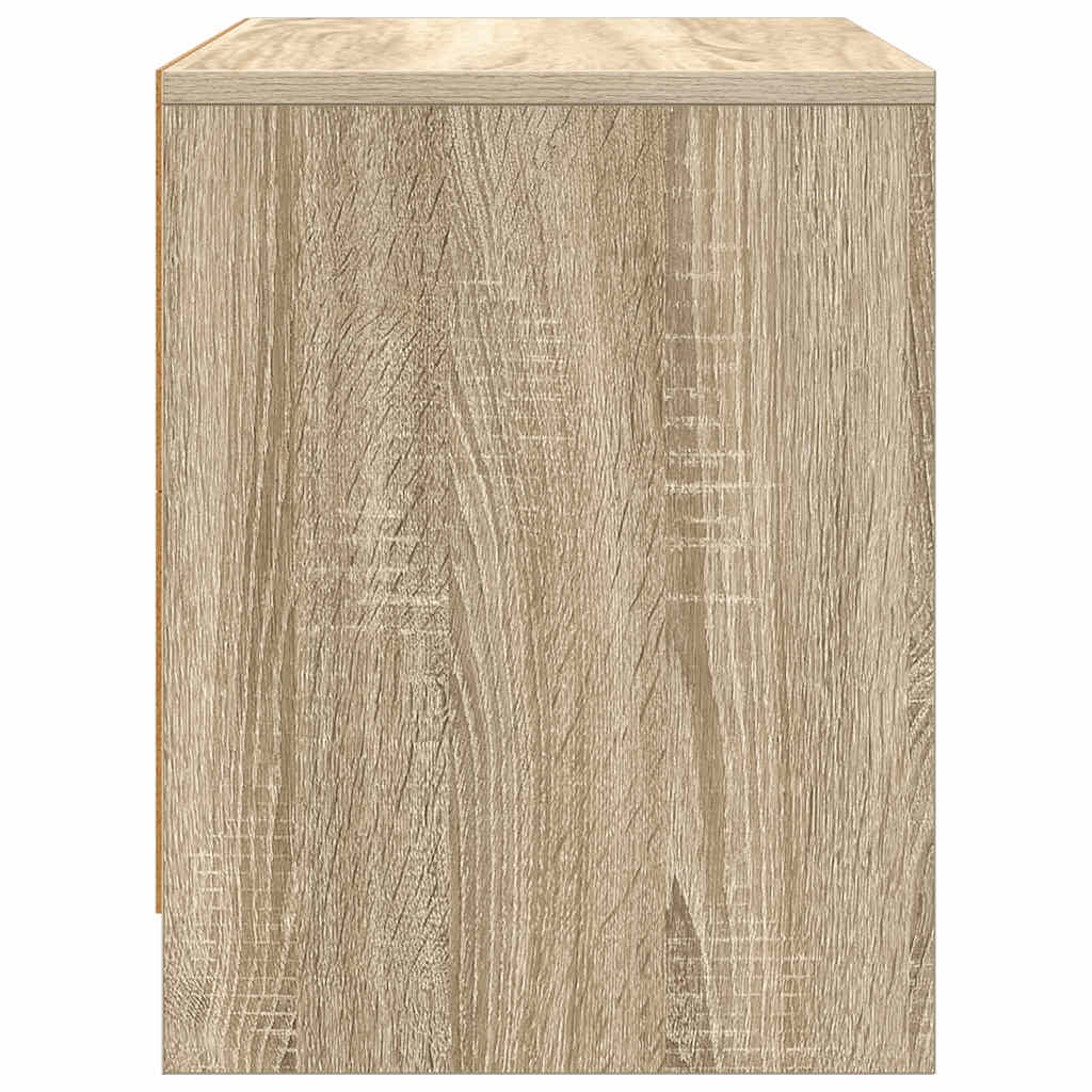 Bedside Cabinet Sonoma Oak 45x34x44.5 cm Engineered Wood