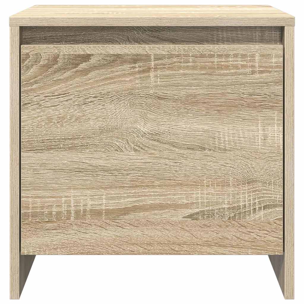 Bedside Cabinets 2 pcs Sonoma Oak 45x34x44.5 cm Engineered Wood