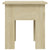Coffee Table Sonoma Oak 40x40x42 cm Engineered Wood