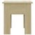 Coffee Table Sonoma Oak 40x40x42 cm Engineered Wood