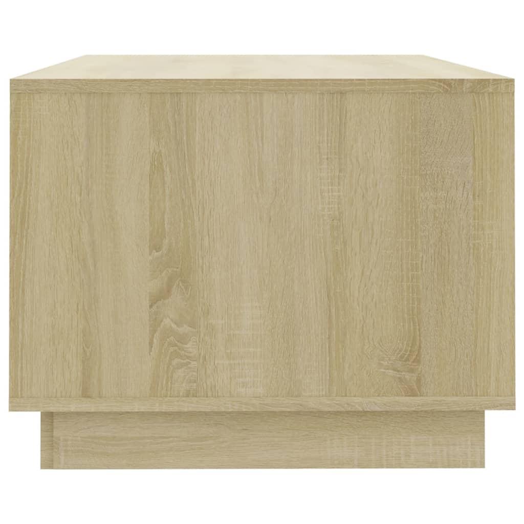 Coffee Table Sonoma Oak 102x55x43 cm Engineered Wood
