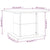 Coffee Table White 55.5x55.5x40 cm Engineered Wood