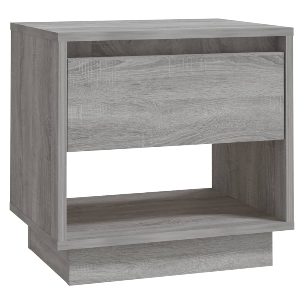 Bedside Cabinets 2 pcs Grey Sonoma 45x34x44 cm Engineered Wood