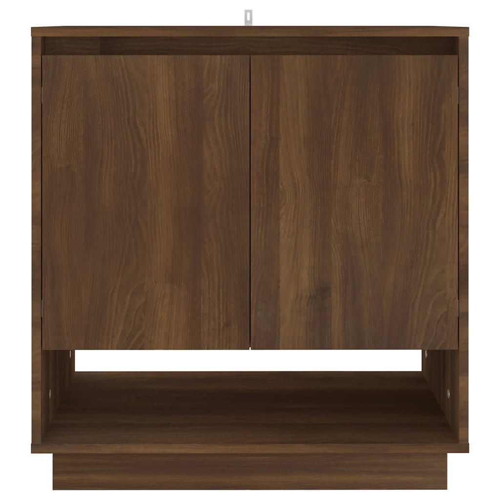 Sideboard Brown Oak 70x41x75 cm Engineered Wood