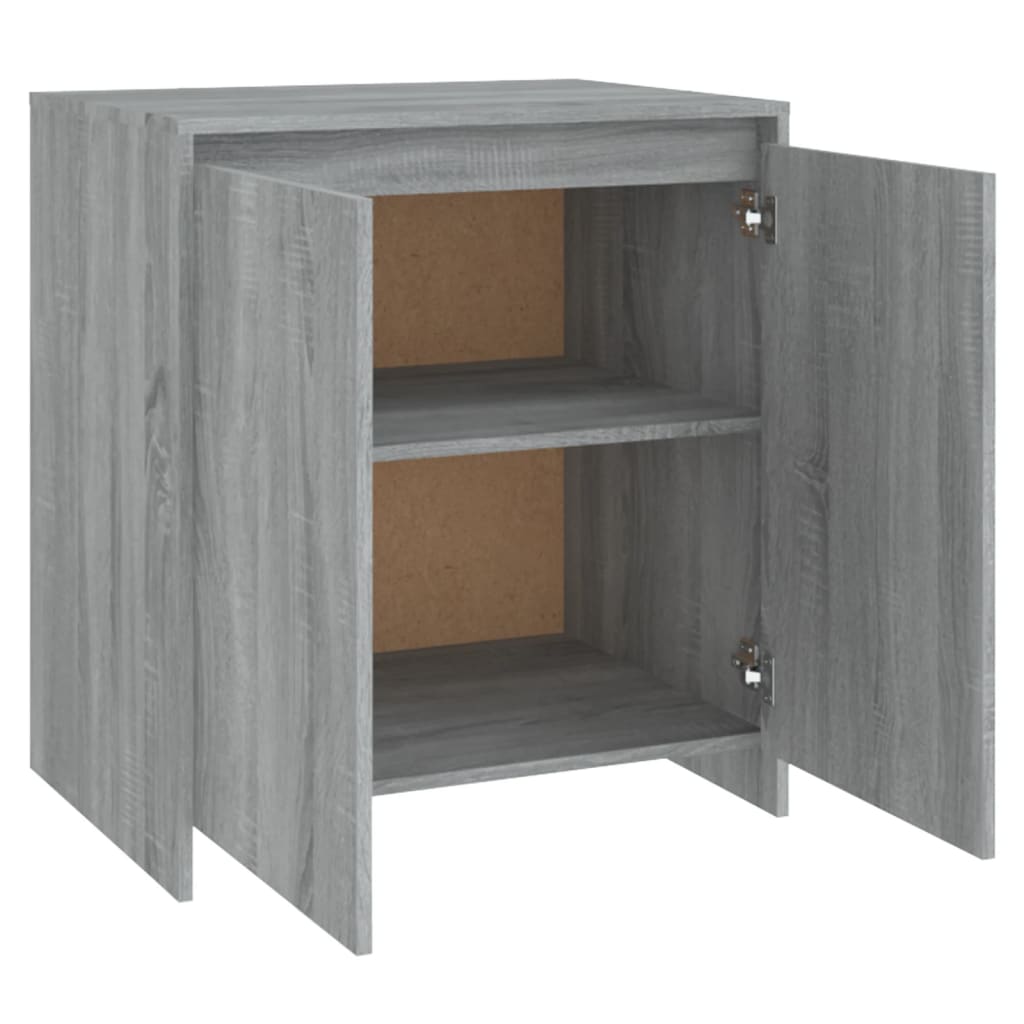 Sideboard Grey Sonoma 70x41x75 cm Engineered Wood