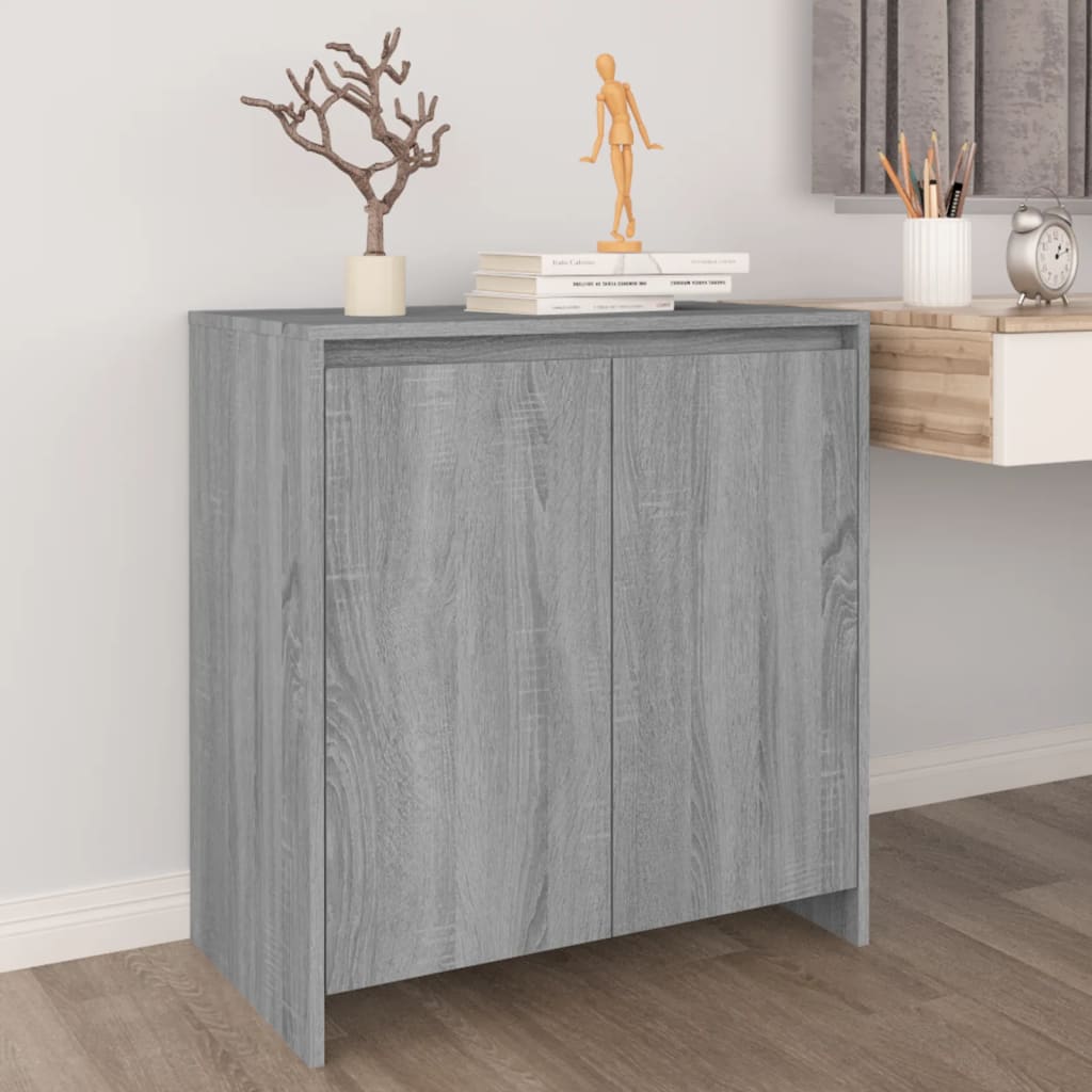 Sideboard Grey Sonoma 70x41x75 cm Engineered Wood