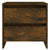 Bedside Cabinets 2 pcs Smoked Oak 45x34.5x44.5 cm Engineered Wood