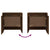 Bedside Cabinets 2 pcs Smoked Oak 45x34x44.5 cm Engineered Wood