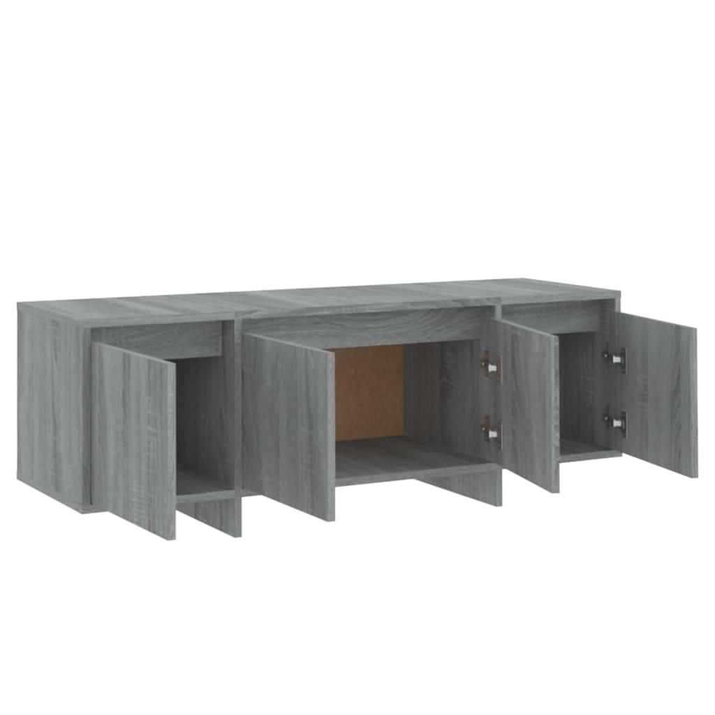 TV Cabinet Grey Sonoma 120x30x40.5 cm Engineered Wood