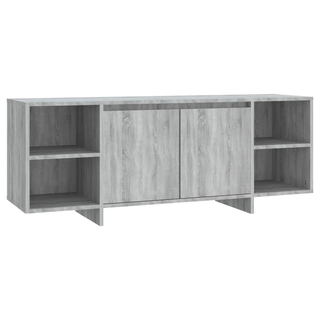 TV Cabinet Grey Sonoma 130x35x50 cm Engineered Wood