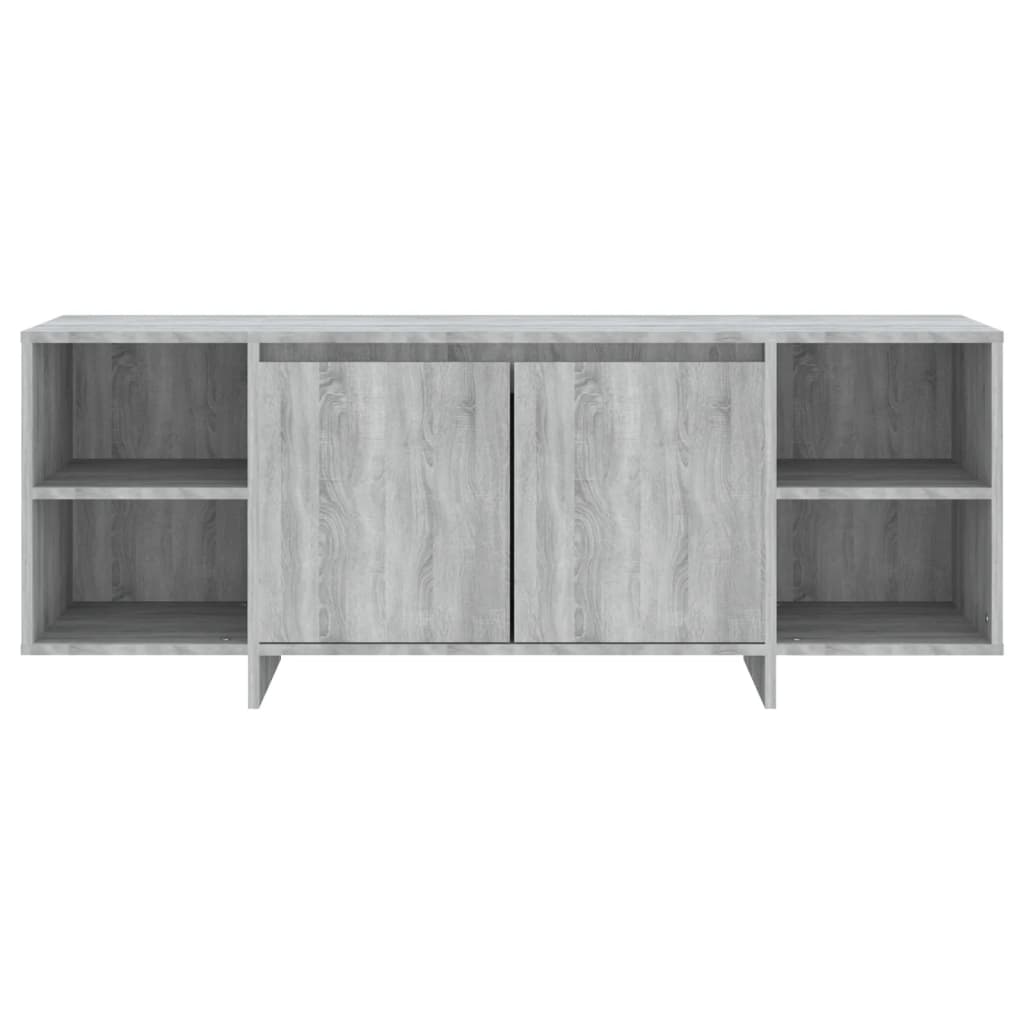 TV Cabinet Grey Sonoma 130x35x50 cm Engineered Wood